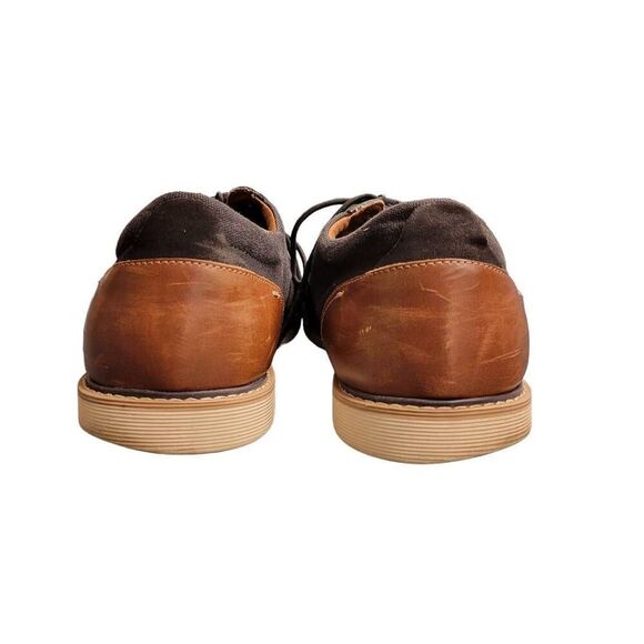 Aldo Black Canvas Loafers Casual Oxfords Boat Shoes - Picture 7 of 12